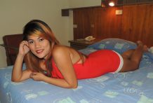 Festive Asian babe Cindy will get vacation creampie in her pussy