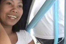 Sexy Filipina bargirl sucks and fucks white stud after jacuzzi bubble bath